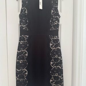 Gorgeous LBD with lace detail